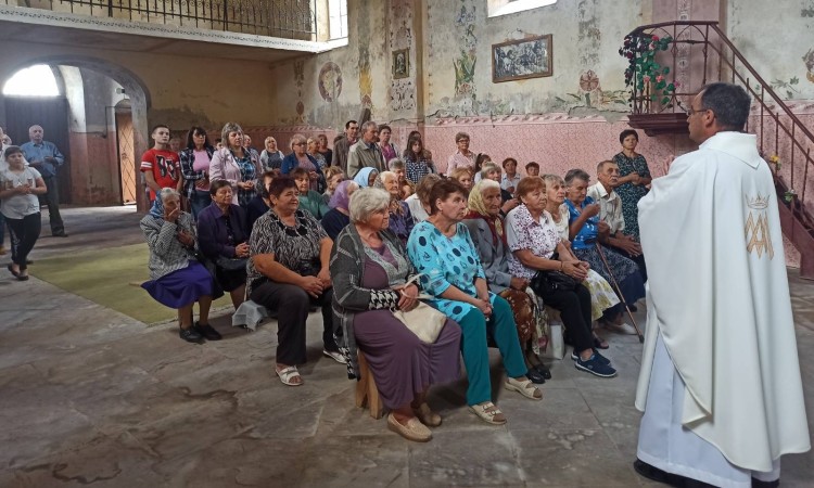 Поломництво до Храму в с. Козаки