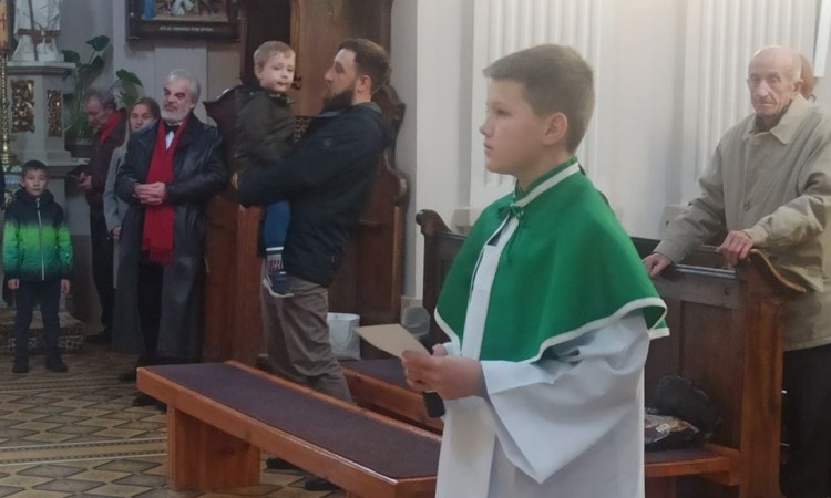 Прийняття в міністранти