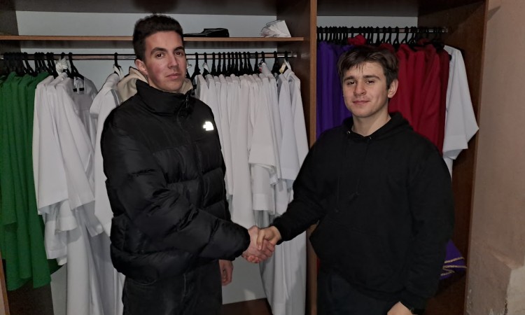 Новий керівник миністрантів