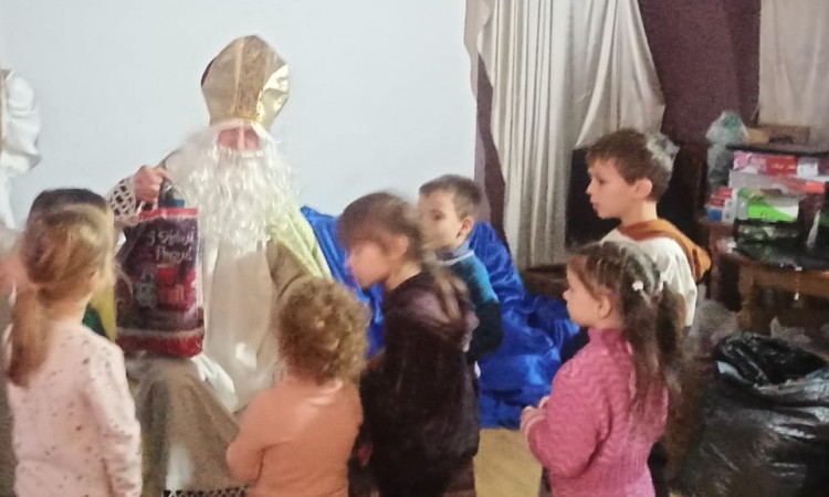 Зустріч зі св. Миколаєм